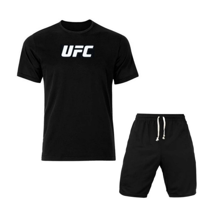 ست تیشرت آستین کوتاه و شلوارک ورزشی مردانه اولسون مدل Ufc05